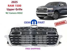 68565900aa Oem Mopar Part Genuine 2025 Ram 1500 Front Upper Grille With Camera Hole Chrome