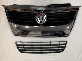 Oem Vw Volkswagen 1q0 853 653 Factory 2007 - 2011 Eos Front Bumper Upper / Lower Grill Grille Assembly