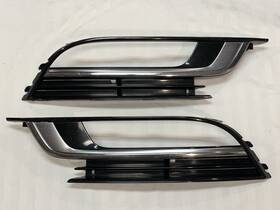 Oem Vw Volkswagen 3c8 853 666 2013 - 2017 Cc Front Bumper Lower Trim Fog Lamp Insert Covers Pair