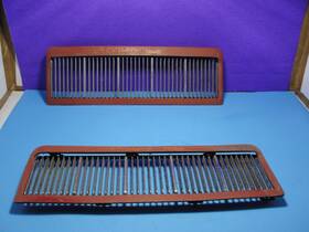 403171 Oldsmobile Oem Vintage 1969-70 Cutlass 442 Hood Scoops Louvers Inserts