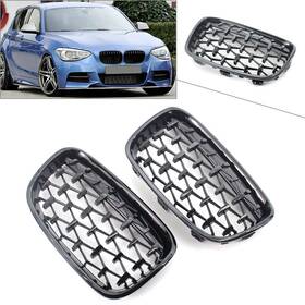 Onestart 550740775480 Gloss Black Meteor Front Kidney Grille For Bmw 1 Series F20 F21 2011-2014 Us