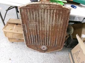 1930 Packard 32 1/2 Grill Louvers Shutter Winter Front Inch Tall And 23 Wide
