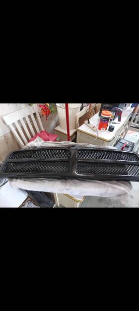 Ch1200188 Perfect Fit New Front Grille Matte Black Old Style For 1994-1998 Dodge Ram 1500 2500 3500