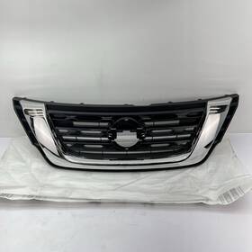 Ni1200296 Platinum Fits For 2017-2020 Nissan Pathfinder Front Bumper Upper Grille Grill