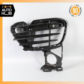 95850568111 Porsche Cayenne 958 Turbo Front Left Driver Side Bumper Mesh Grille Oem