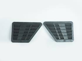970572442 Porsche 2010 - 2016 Panamera 970 Grille Grill Air Vent Right Left Set Of 2 Oem