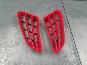 98750475002 Porsche 2008 Cayman S 987 Quarter Air Intake Grills #2381