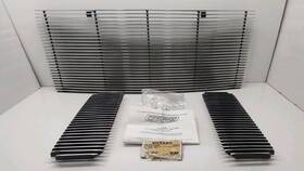 804280 Precision Grilles Fits 2008 Ford Super Duty/stainless Steel Billet Grille Insert