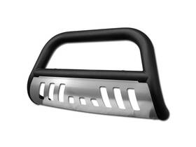 Probghdf15097mbbad3 Proexhaust Defective For 97-03 F150/expedition Bull Bar Bumper Guard Matte Blk/aluminum D3