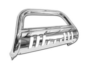 Probghdpilot03v2chd1 Proexhaust Inch Defective For 03-08 Pilot/06-14 Ridgeline Bull Bar Bumper Grille Guard Chrome