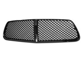 Profgcha11mebkd2 Proexhaust Inch Defective For 11-14 Dodge Charger Mesh Front Hood Bumper Grille Guard Black D2