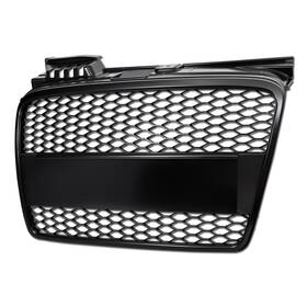 Profggggra405rsmbd3 Proexhaust Inch Defective For 06-08 Audi A4 Rs Honeycomb Mesh Front Bumper Grille Matte Blk D3