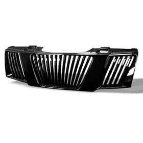 Profggggrzfron05vtbkd5 Proexhaust Defective For 05-08 Frontier/05-07 Pathfinder Vertical Front Grille Guard Blk D5