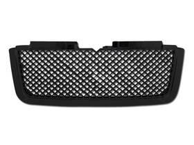 Profggggrztblaz06ltmebkd2 Proexhaust Defective For 06-09 Chevy Trailblazer Lt Mesh Front Hood Bumper Grille Black D2