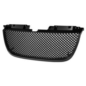 Profggggrztdnl07membd3 Proexhaust Defective For 07-14 Gmc Yukon/denali Mesh Front Hood Bumper Grille Matte Blk D3
