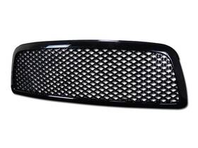 Profggggrztram09mebkd5 Proexhaust Inch Defective For 09-12 Dodge Ram 1500 Mesh Front Hood Bumper Grille Guard Blk D5