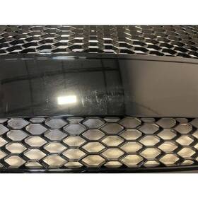 Profggra308rsbkd6 Proexhaust Inch Defective For 08-11 Audi A3 Honeycomb Mesh Front Hood Bumper Grille Black D6