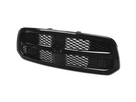 Profgram14oemebkd1 Proexhaust Inch Defective For 13-18 Dodge Ram 1500 Honeycomb Mesh Front Hood Bumper Grille Blk
