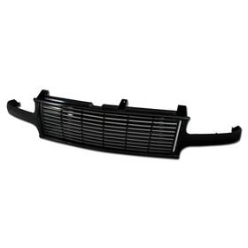 Profgsil99hbkd2 Proexhaust Defective For 99-02 Silverado/00-06 Tahoe Horizontal Front Bumper Grille Blk D2