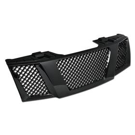 Profgtit04mebkd4 Proexhaust Inch Defective For 04-07 Titan/armada Mesh Front Hood Bumper Grille Guard Black D4