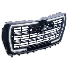 Profgyuk21bllbbkksd1 Proexhaust Defective For 21-24 Gmc Yukon Custom Style Front Grille Guard With Sequence Led Blk