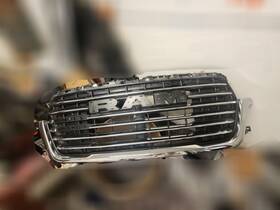 68366527a Ram 2019-2024 1500 Front Upper Radiator Grille With Emblem And Camera Oem