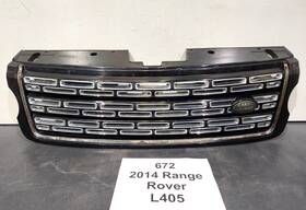 Ek5m-8200-abw Range Rover 2014-2017 Oem L405 Front Center Upper Grille Grill Black