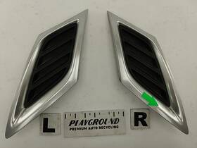104-50621a Saab 9-3 Pair Of Left And Right Upper Front Side End Grille Fits 2004-2011 04 05