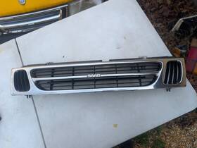 4446605 Saab 9086422 9000 Cs Cse Aero Chrome Grill Grille Assembly 93 94 95 96 97 98