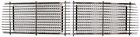 Sic-559-041-21 Sic55904121 Aftermarket Products New Oem Quality 1964-1968 Porsche 911 912 Chromed Aluminum Deck Lid Grille Grill 901-559-041-21 90155904121