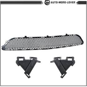 Al1053354lv Silscvtt For 07-2011 Mercedes-benz C-class Amg W204 Front Lower Bumper Mesh Grille Grill