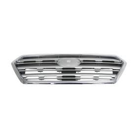 Po613675lt Silscvtt Front Bumper Grill For Subaru Outback 2015-2017 New Chrome Plastic