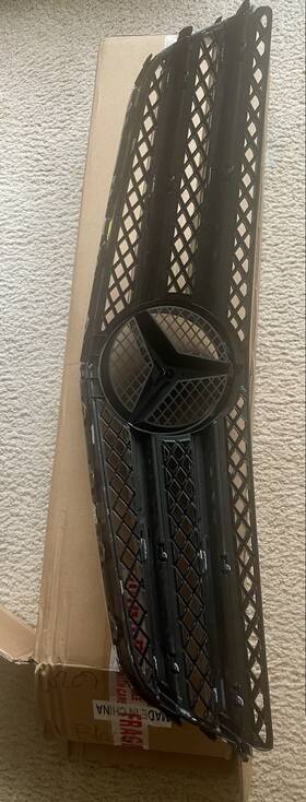 20788031839982 Soillar Grille Grill Fit Mercedes Benz E Class E550 E400 E350 2014-17