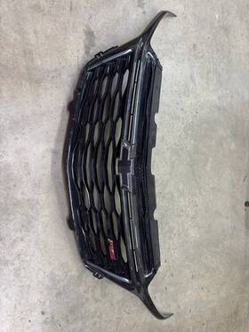 85139694 Soillar Fit 2022 2023 2024 Chevy Equinox Rs Style Black Front Bumper Upper Grille With Trim