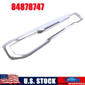 84878747 Speedridersupplies For 2022-2024 Gmc Sierra 1500 Front Lower Open Skid Plate Valance Chrome Plastic