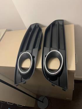 Fg415 Speedyparts Fit 2010-2016 Audi A4 Allroad B8 Pair Front Bumper Fog Light Grilles Left Right Fg415 Speedyparts Fit 2010-2016 Audi A4 Allroad B8 Pair Front Bumper Fog Light Grilles Left Right