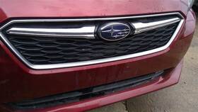 104-10034a Subaru Grille Upper Black Surround Fits 17-20 Impreza 323336