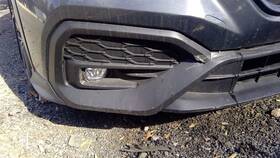 104-12457ar Subaru Passenger Grille Bumper Mounted Ends With Fog Lamps Fits 22-24 Wrx 1572962