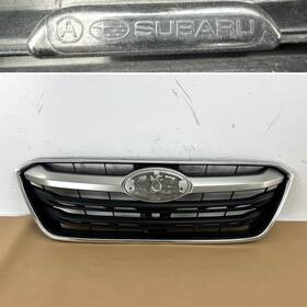 91121an06a Subaru 2020 2021 2022 Legacy Outback Silver Black Front Upper Grille Grill Oem