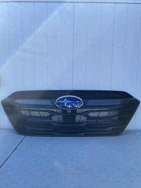 91121an20a-01 Subaru 2023 2024 2025 Outback With Camera Hole Black Front Upper Grille Oem