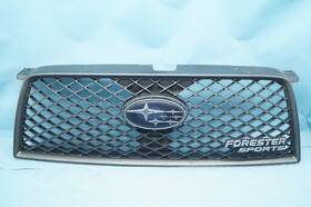 91121sa082 Subaru 2006 2007 2008 Forester Sport Front Upper Grille Grill With Emblems Oem
