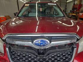 91121sg010 Subaru Used Front Center Grille Fits 2014 Forester Upper Hood Mounted Ch