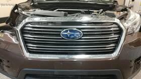 91121xc00a Subaru Oem Grille For Ascent Assy Chrm W-emblem Pitted
