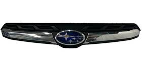 91122sg090 Subaru 17-18 Forester Front Bumper Upper Center Grill With Emblem Oem