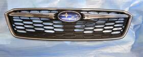 91123fl02a Subaru 17-19 Impreza Upper Grille Assembly With Emblem Gray Surround Oem