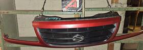 104-58987 Suzuki 01-03 Xl-7 04-05 Grand Vitara Grille Red With Black Horizontal Billet Oem