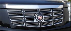 20194 T-rex Grilles Polished Billet Grille Insert 2007-2014 Cadillac Escalade - M254