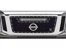 6317851 T-rex Grilles 2016-2018 Nissan Titan Torch Grille Black 3 Piece 20 Inch Led Light New #24