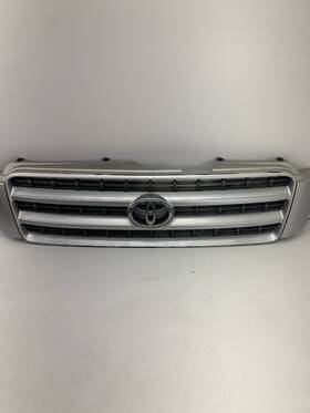 Techpro-t2 To1200310 2004-2007 Grey Toyota Highlander Front Upper Grille With Emblem 12686746
