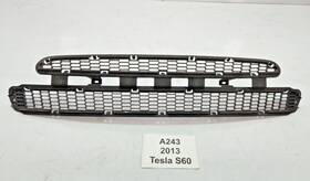 6008159-00-b Tesla 2012-2016 Oem Model S Front Bumper Lower Center Grille Black